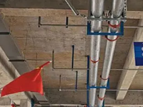 高邑管廊支架的安装方法
